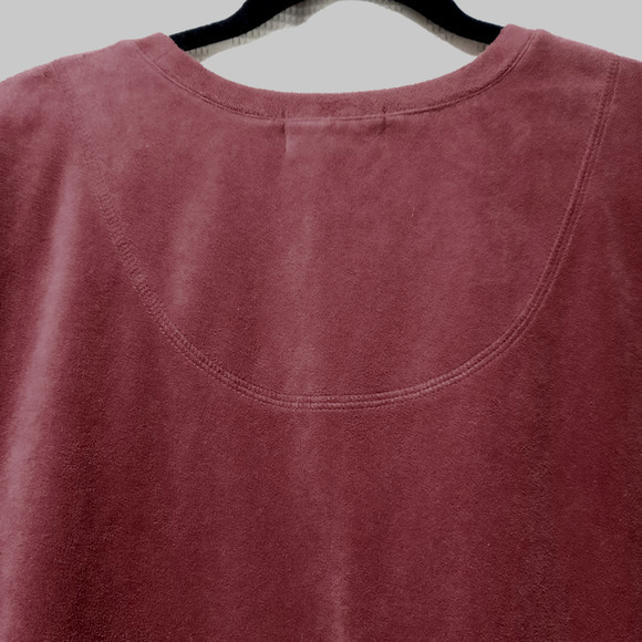 OSCAR de la RENTA WOMENS XL RED POLYESTER LONG SLEEVE‎  FLEECE - Picture 8 of 9